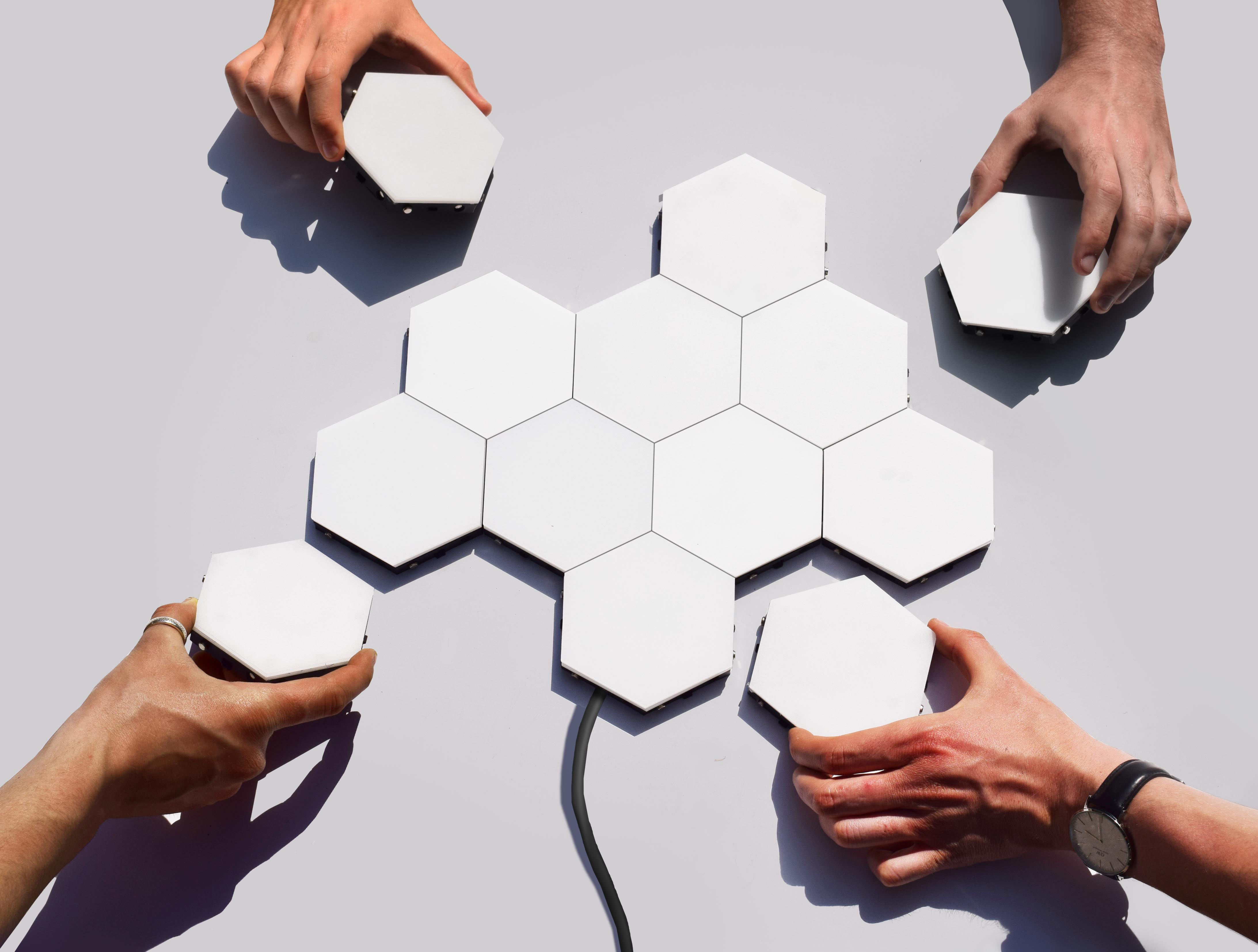 Модульный светильник Hexagon